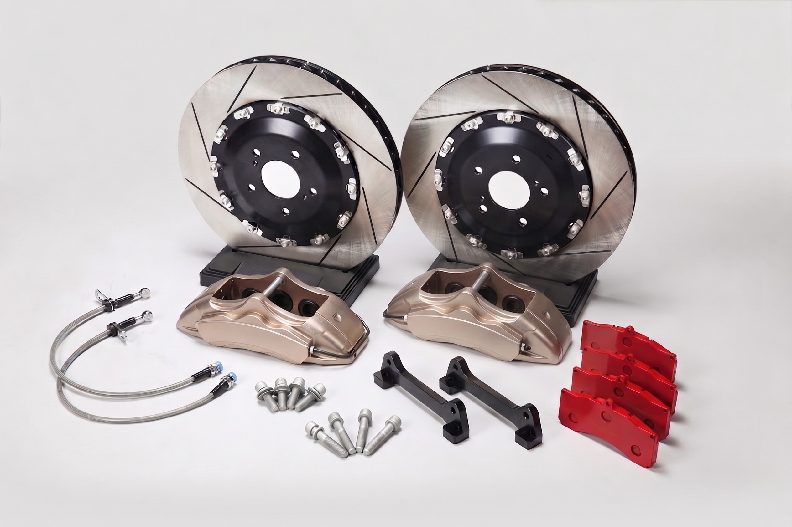 6-Piston 380/405mm Front Big Brake Kit